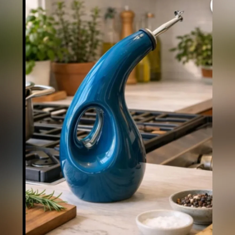 ❣️Rachael Ray Blue Olive Oil Dispenser